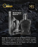 Rocky Man Black 100ml : A Bold and Woody Aromatic Fragrance for Men